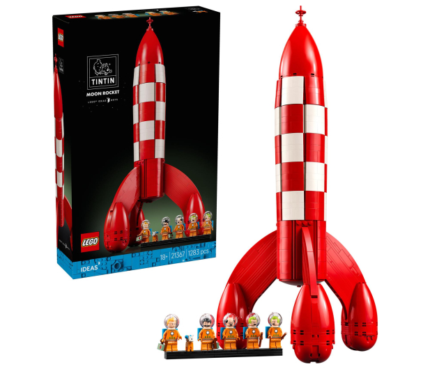 LEGO IDEAS 21367 Tintin® i rakieta na księżyc - 1529722 - zdjęcie 2